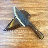 Dao mèo mini 12cm nhíp M44 vỏ gỗ Mun